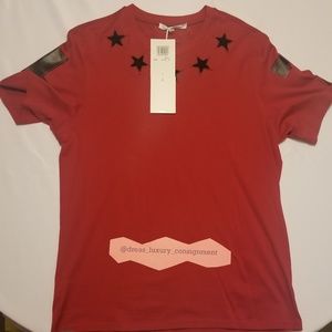GIVENCHY

Star & Numbers Jersey T-Shirt